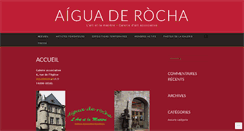Desktop Screenshot of aiguaderocha.com